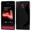 Xperia P LT22i Θήκη Σιλικόνης S-Line TPU Gel Μαύρο Xperia P LT22i Θήκη Σιλικόνης S-Line TPU Gel Μαύρο